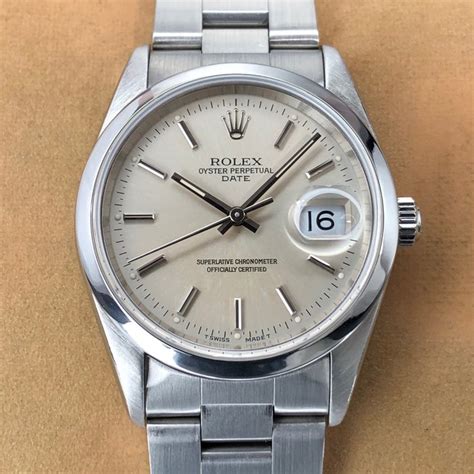 rolex oyster perpetual 1990 price